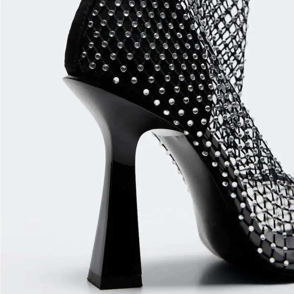 MANGO Rhinestone Heels - Picture 6 of 15